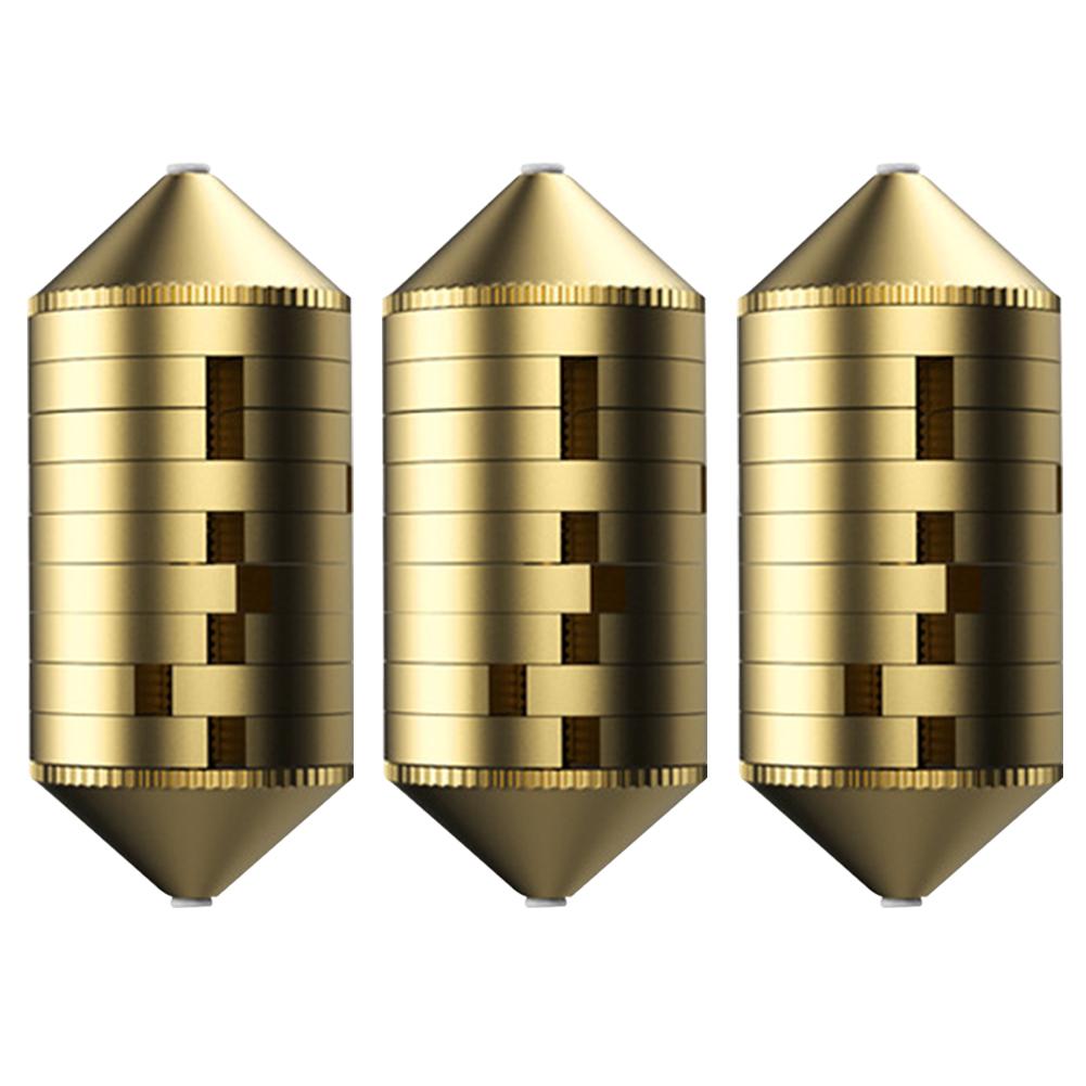 3 шт. Рыболовные грузила Рыболовные грузила Рыболовные снасти Карповые рыболовные грузила Медные рыболовные грузила для морской и пресной воды